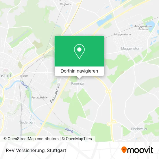 R+V Versicherung Karte
