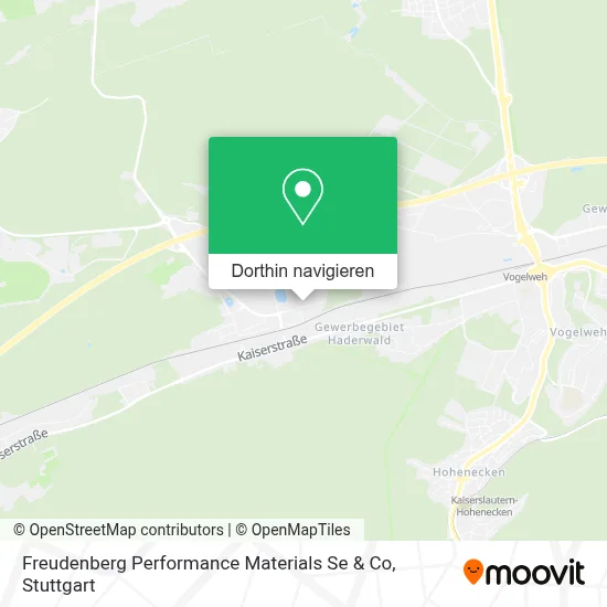 Freudenberg Performance Materials Se & Co Karte