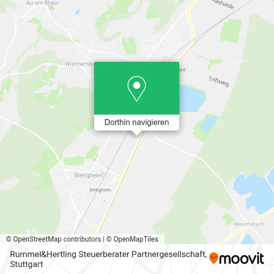 Rummel&Hertling Steuerberater Partnergesellschaft Karte