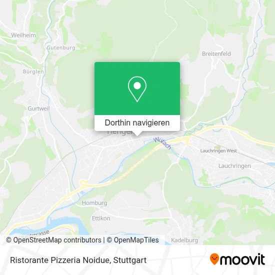 Ristorante Pizzeria Noidue Karte