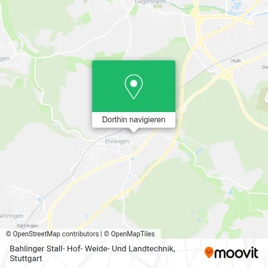 Bahlinger Stall- Hof- Weide- Und Landtechnik Karte