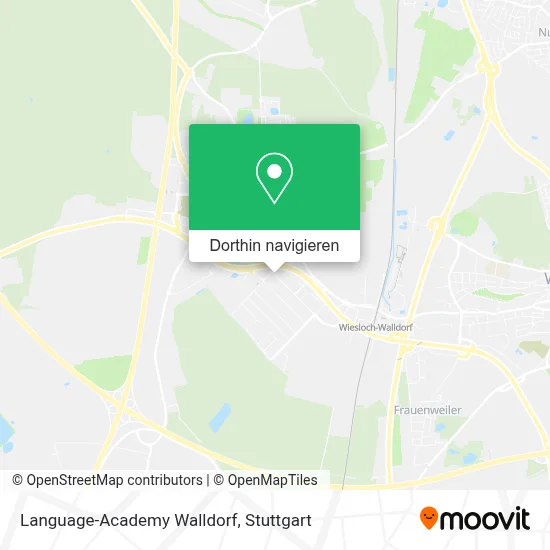 Language-Academy Walldorf Karte