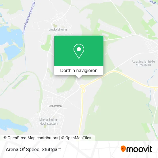 Arena Of Speed Karte