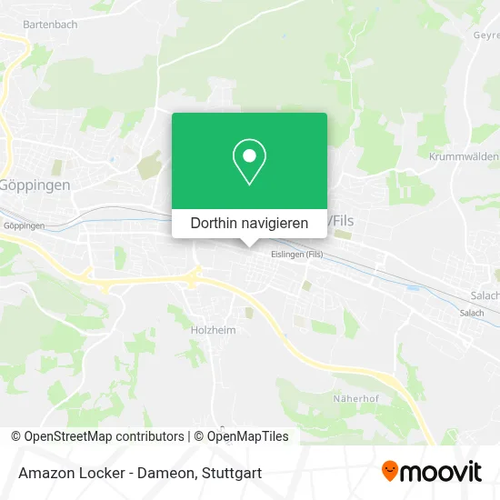Amazon Locker - Dameon Karte