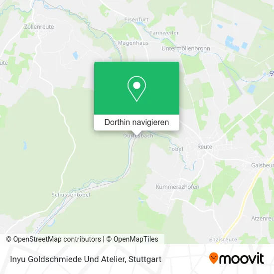 Inyu Goldschmiede Und Atelier Karte