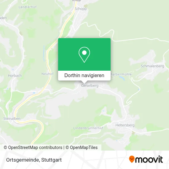 Ortsgemeinde Karte