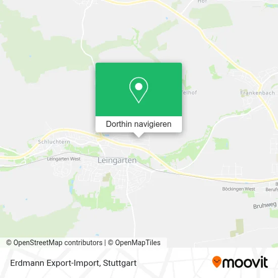 Erdmann Export-Import Karte