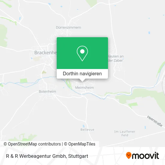 R & R Werbeagentur Gmbh Karte
