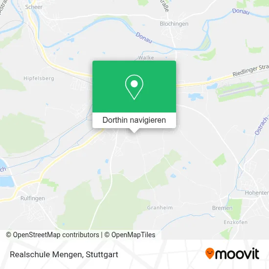 Realschule Mengen Karte