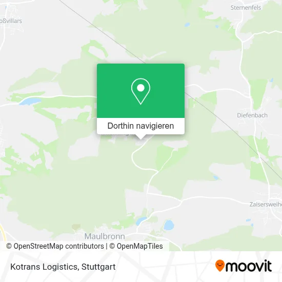 Kotrans Logistics Karte