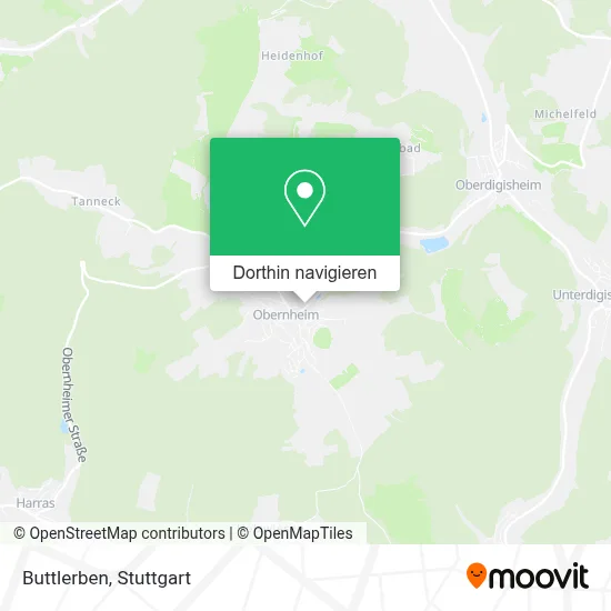 Buttlerben Karte
