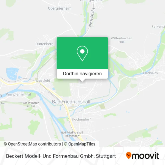 Beckert Modell- Und Formenbau Gmbh Karte