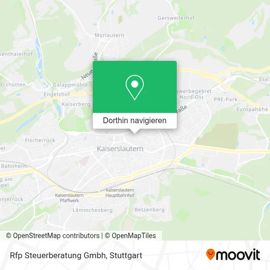 Rfp Steuerberatung Gmbh Karte