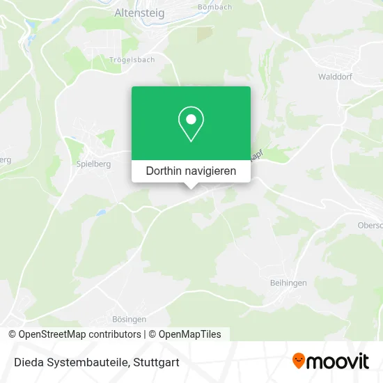 Dieda Systembauteile Karte