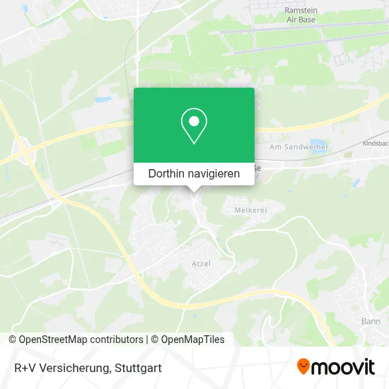 R+V Versicherung Karte