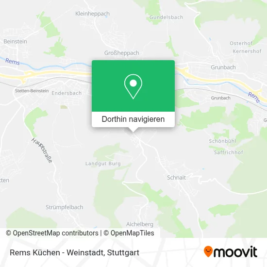 Rems Küchen - Weinstadt Karte