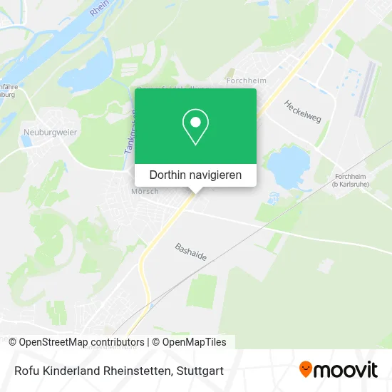 Rofu Kinderland Rheinstetten Karte