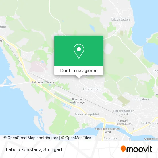 Labellekonstanz Karte