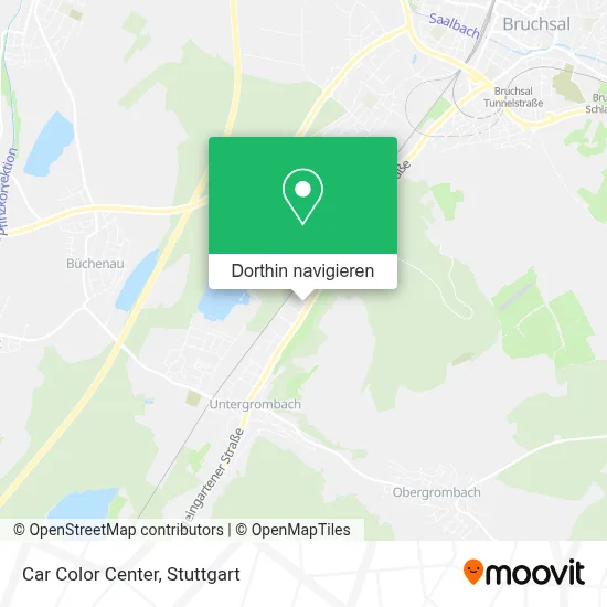 Car Color Center Karte