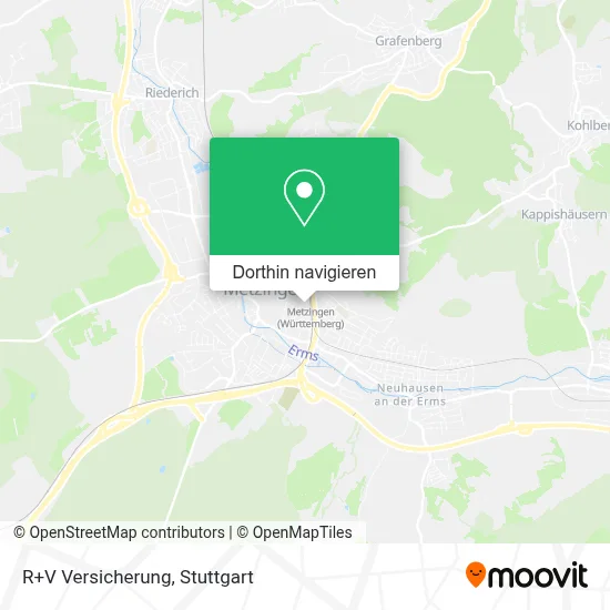R+V Versicherung Karte