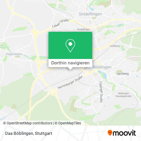 Daa Böblingen Karte