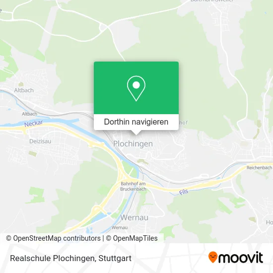Realschule Plochingen Karte