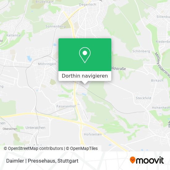 Daimler | Pressehaus Karte