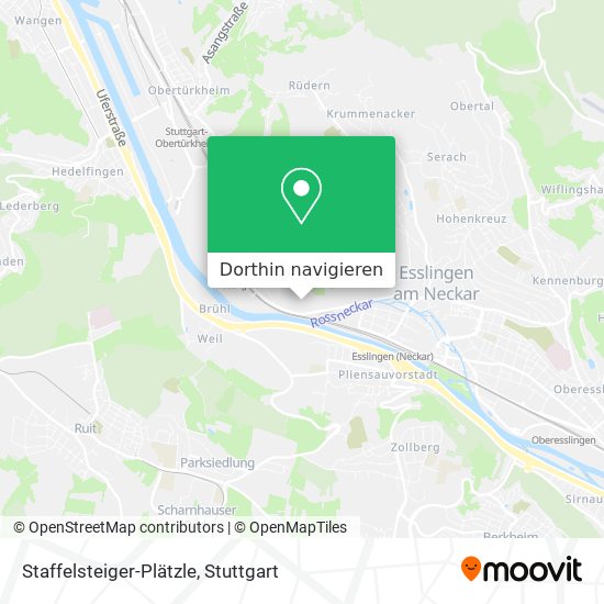Staffelsteiger-Plätzle Karte