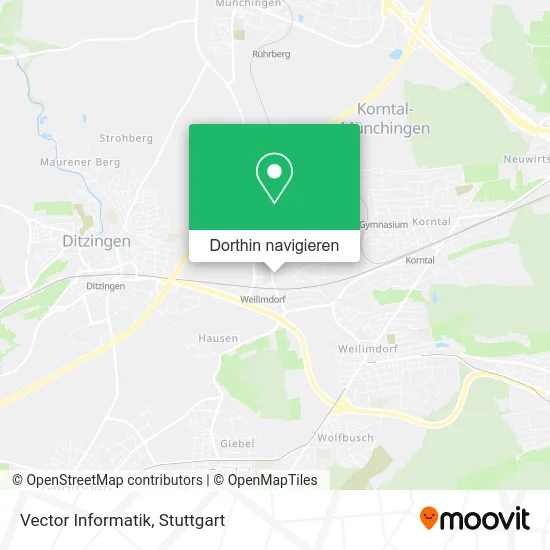 Vector Informatik Karte