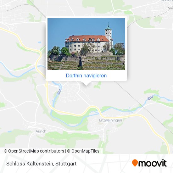 Schloss Kaltenstein Karte