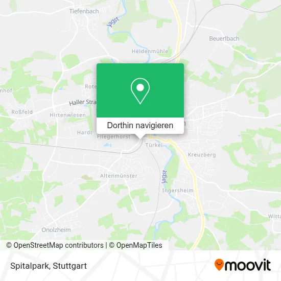 Spitalpark Karte