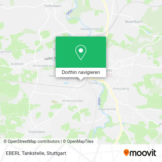 EBERL Tankstelle Karte