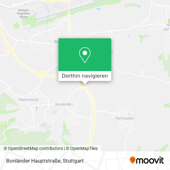 Bonländer Hauptstraße Karte