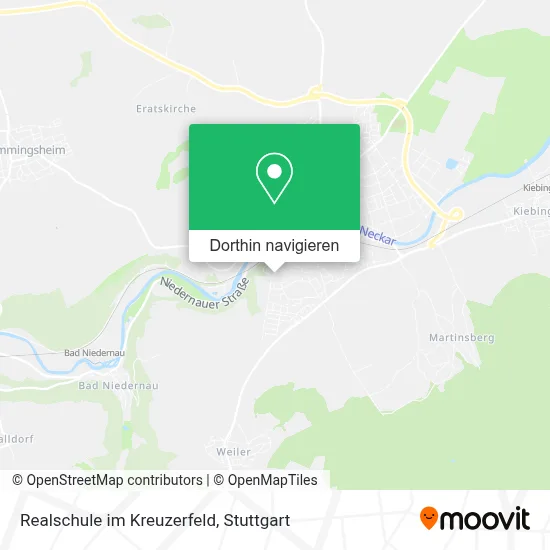 Realschule im Kreuzerfeld Karte