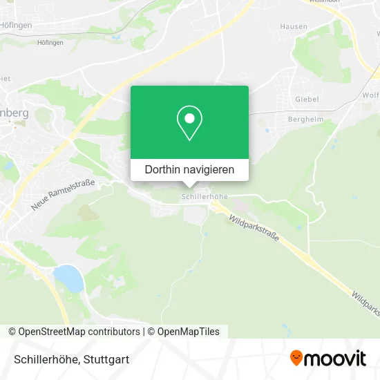 Schillerhöhe Karte