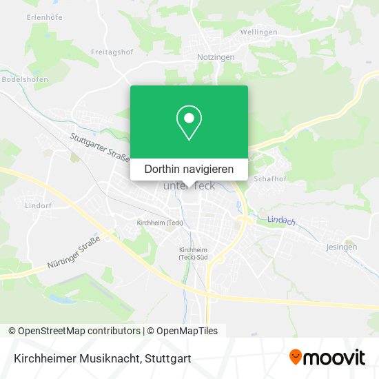 Kirchheimer Musiknacht Karte