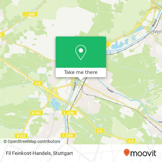 Fil Feinkost-Handels, Schäferhauser Straße 2 / 2 73240 Wendlingen am Neckar Karte