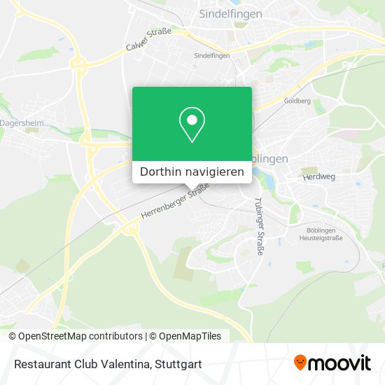 Restaurant Club Valentina Karte