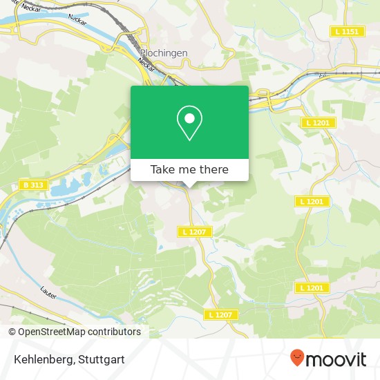 Kehlenberg, Hauptstraße 29 73249 Wernau (Neckar) Karte
