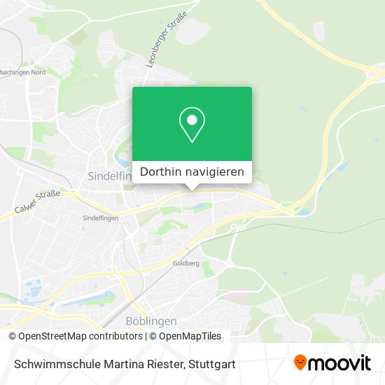 Schwimmschule Martina Riester Karte