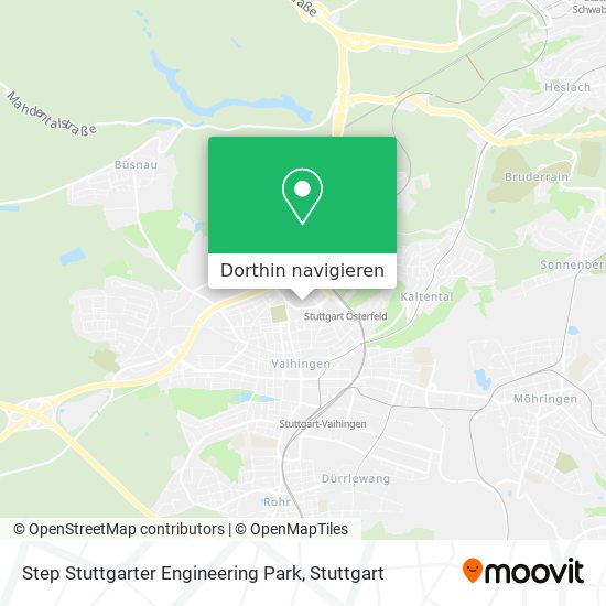 Step Stuttgarter Engineering Park Karte