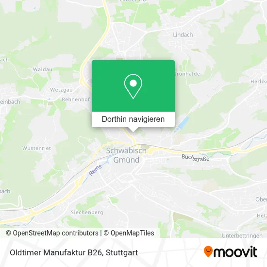 Oldtimer Manufaktur B26 Karte