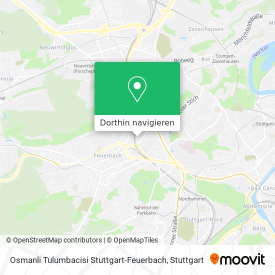 Osmanli Tulumbacisi Stuttgart-Feuerbach Karte