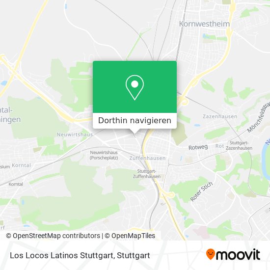 Los Locos Latinos Stuttgart Karte