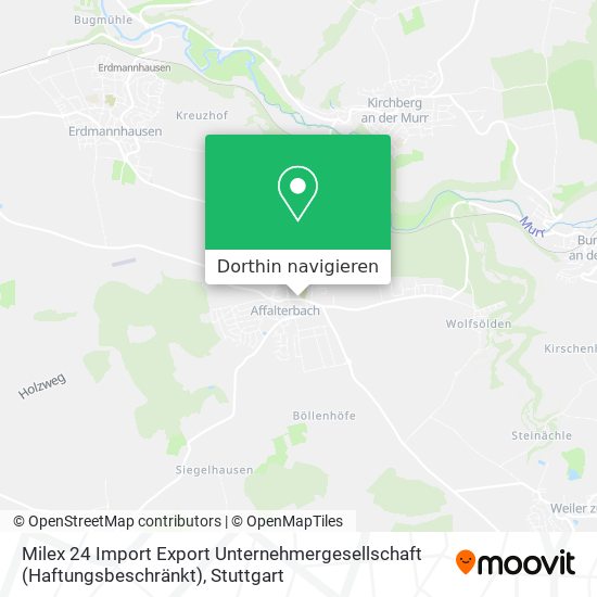 Milex 24 Import Export Unternehmergesellschaft (Haftungsbeschränkt) Karte