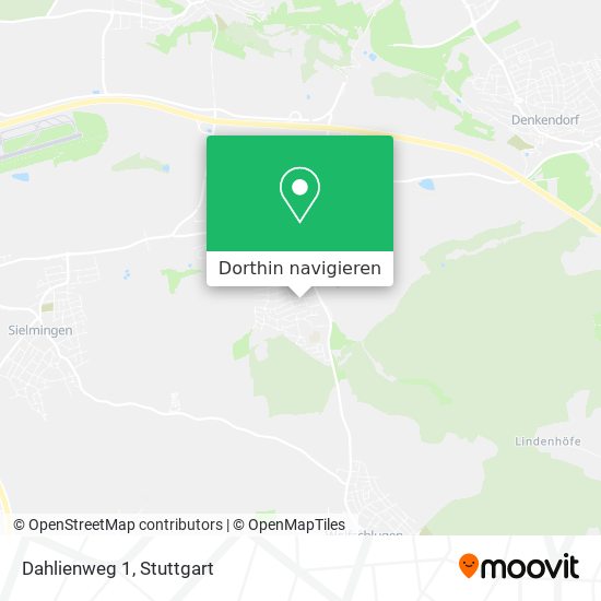 Dahlienweg 1 Karte