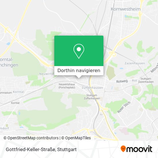 Gottfried-Keller-Straße Karte