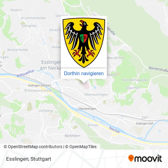 Esslingen Karte