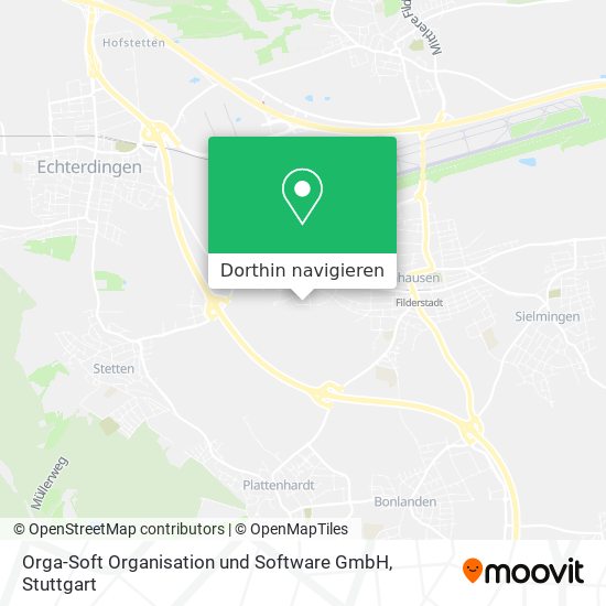 Orga-Soft Organisation und Software GmbH Karte