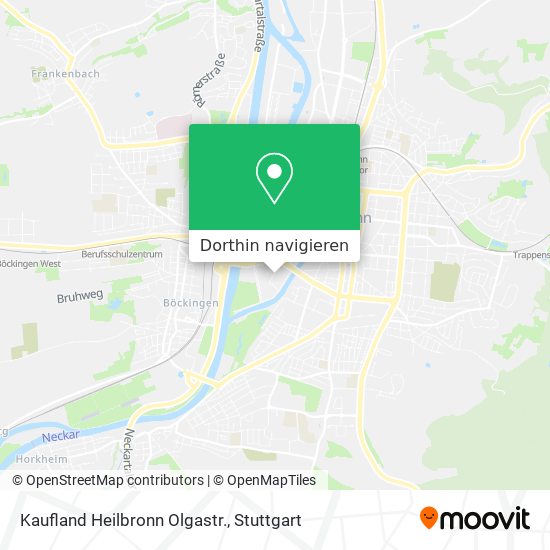 Kaufland Heilbronn Olgastr. Karte